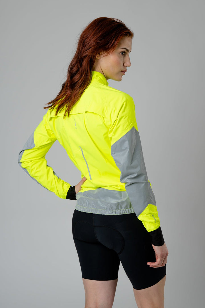 Östkusten Women's Cycling Rain Jacket: Waterproof, Breathable & High - Visibility Performance by Sigr Cycling Clothing