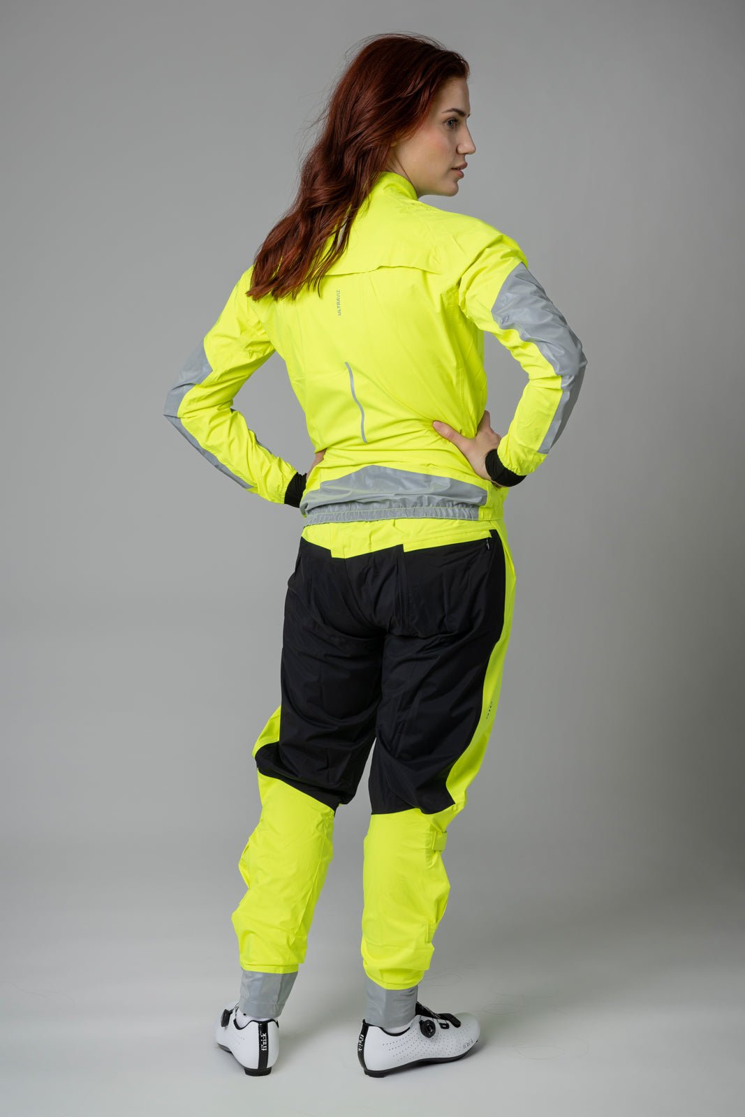 Östkusten Women's Cycling Rain Jacket: Waterproof, Breathable & High - Visibility Performance by Sigr Cycling Clothing