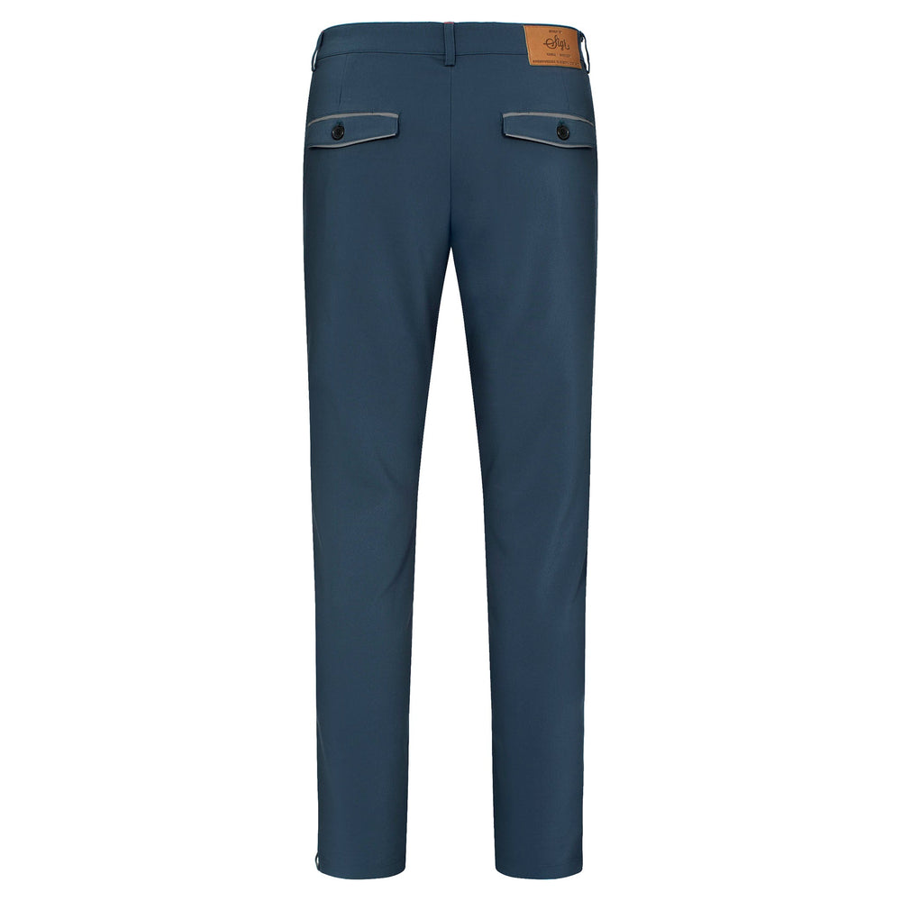 Riksväg 99 Men's Petrol Blue Cycling Chinos by Sigr Cycling Clothing
