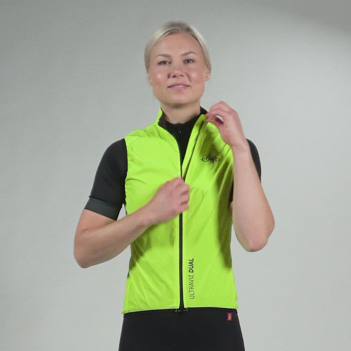 Siljan Ultraviz Dual Gilet Women's Reflective Hi-viz Gilet