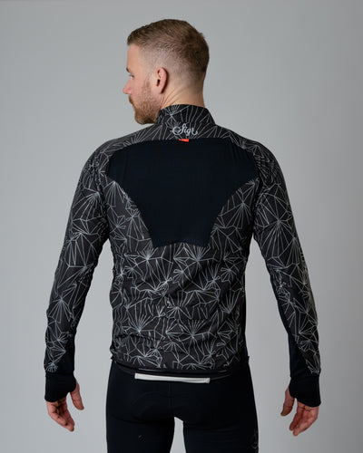 Norrsken Ice - Reflective Packable Wind Jacket for Men
