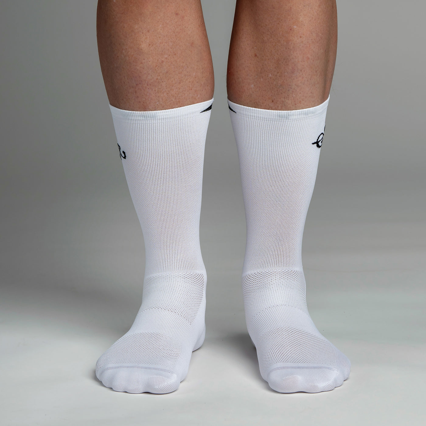Snok - White Cycling Socks for Men - Pack of 2 pairs