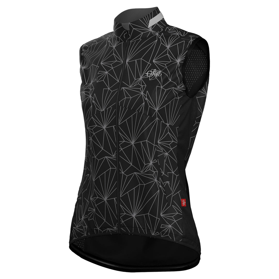 Norrsken Ice - Reflective Cycling Pack Gilet for Women