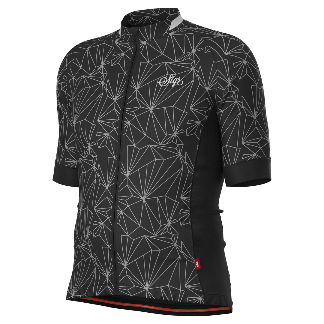 Grus Norrsken Ice - Reflective Cycling Jersey for Men