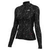 Black Iris Norrsken Women's Long Sleeved Reflective Cycling Jersey by Sigr Cycling Clothing