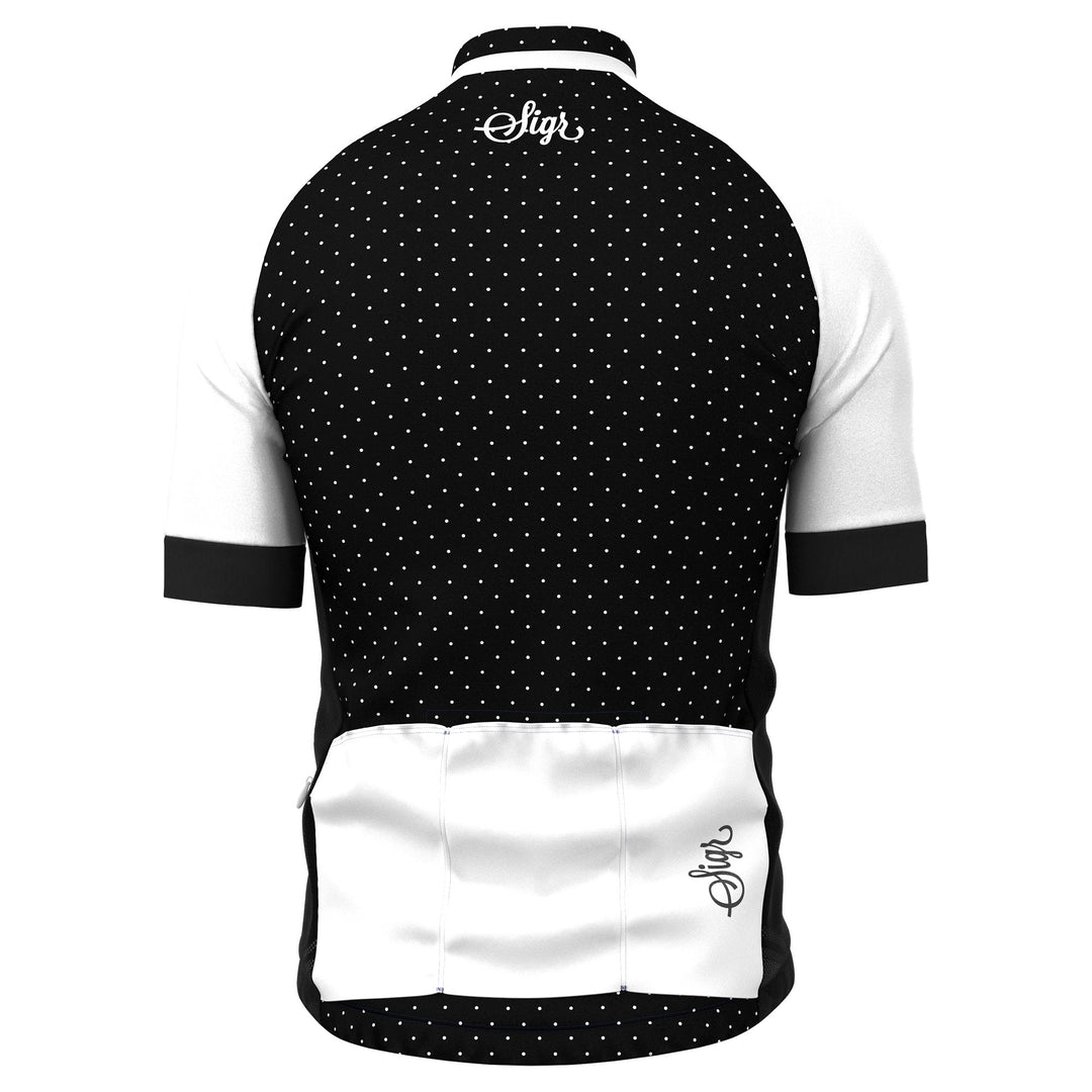 Black Legacy Men's Cycling Jersey by Sigr Cycling Clothing