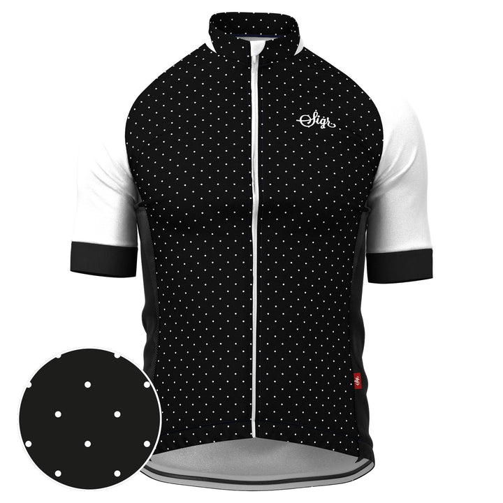 Black Legacy Men's Cycling Jersey by Sigr Cycling Clothing