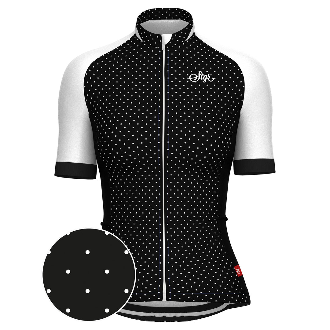 Black Legacy Women's Cycling Jersey by Sigr Cycling Clothing