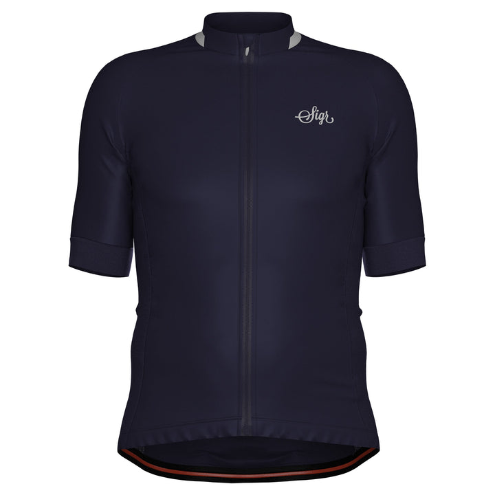 Blåklocka Men's Dark Blue Cycling Jersey by Sigr Cycling Clothing