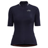 Blåklocka Women's Dark Blue Cycling Jersey by Sigr Cycling Clothing