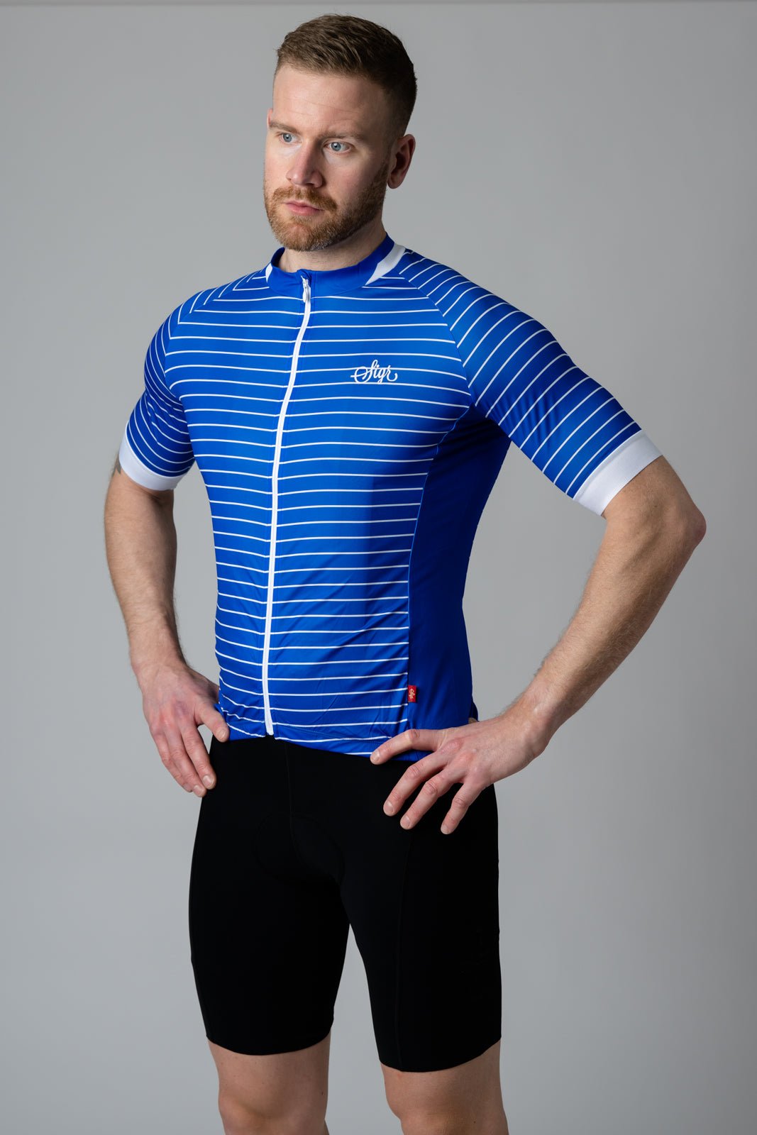 Blue Horizon Men's Cycling Jersey by Sigr Cycling Clothing