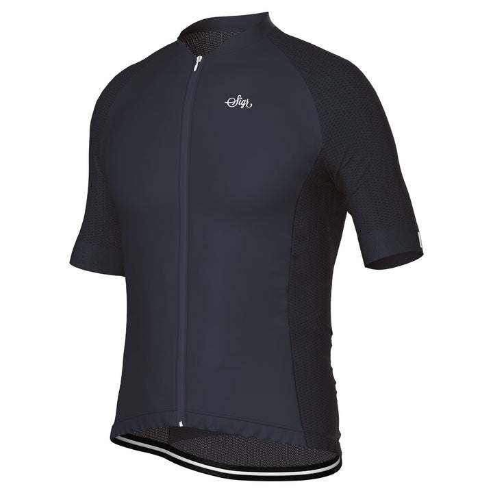 Dahlia Black Pro Series Men's Cycling Jersey by Sigr Cycling Clothing