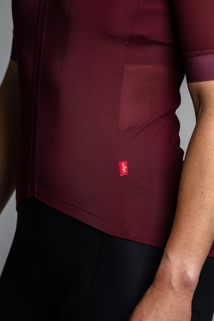 Dahlia Red Pro Series Women's Cycling Jersey by Sigr Cycling Clothing