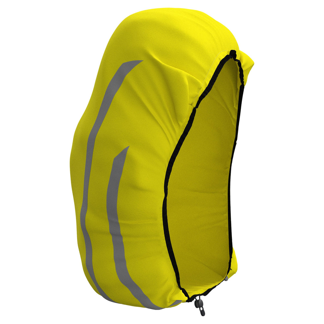 Duvhök Hi - Viz & Reflective Cycling Back Pack Cover by Sigr Cycling Clothing