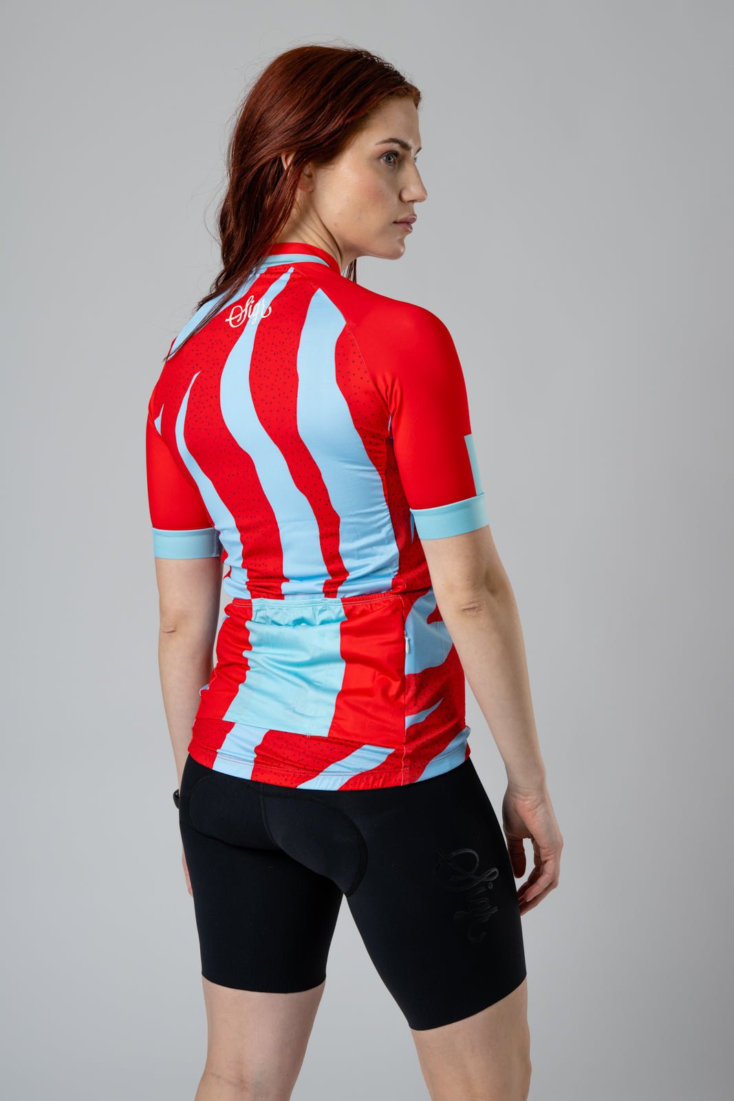 Fjällbäck Red - Cycling Jersey for Women by Sigr Cycling Clothing