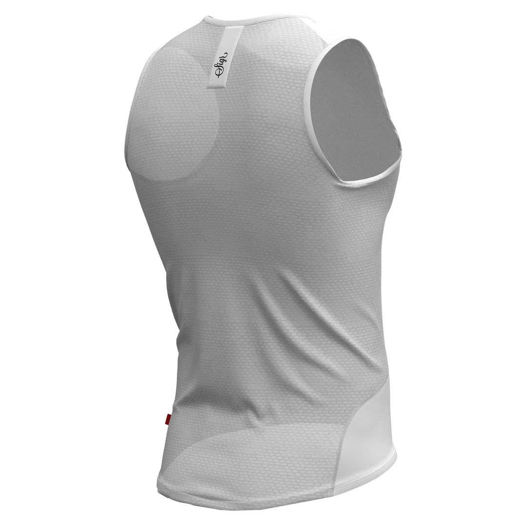 Getlav Men's White Base Layer by Sigr Cycling Clothing