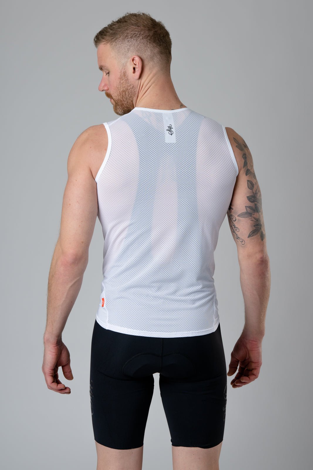 Getlav Men's White Base Layer by Sigr Cycling Clothing