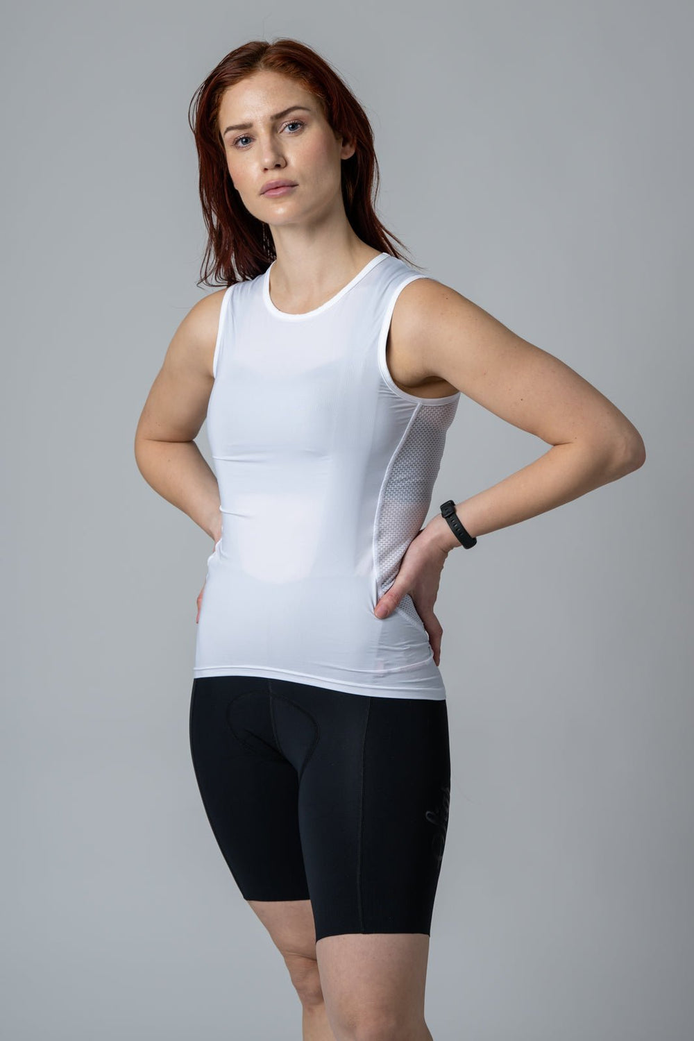 Getlav Women's White Base Layer by Sigr Cycling Clothing