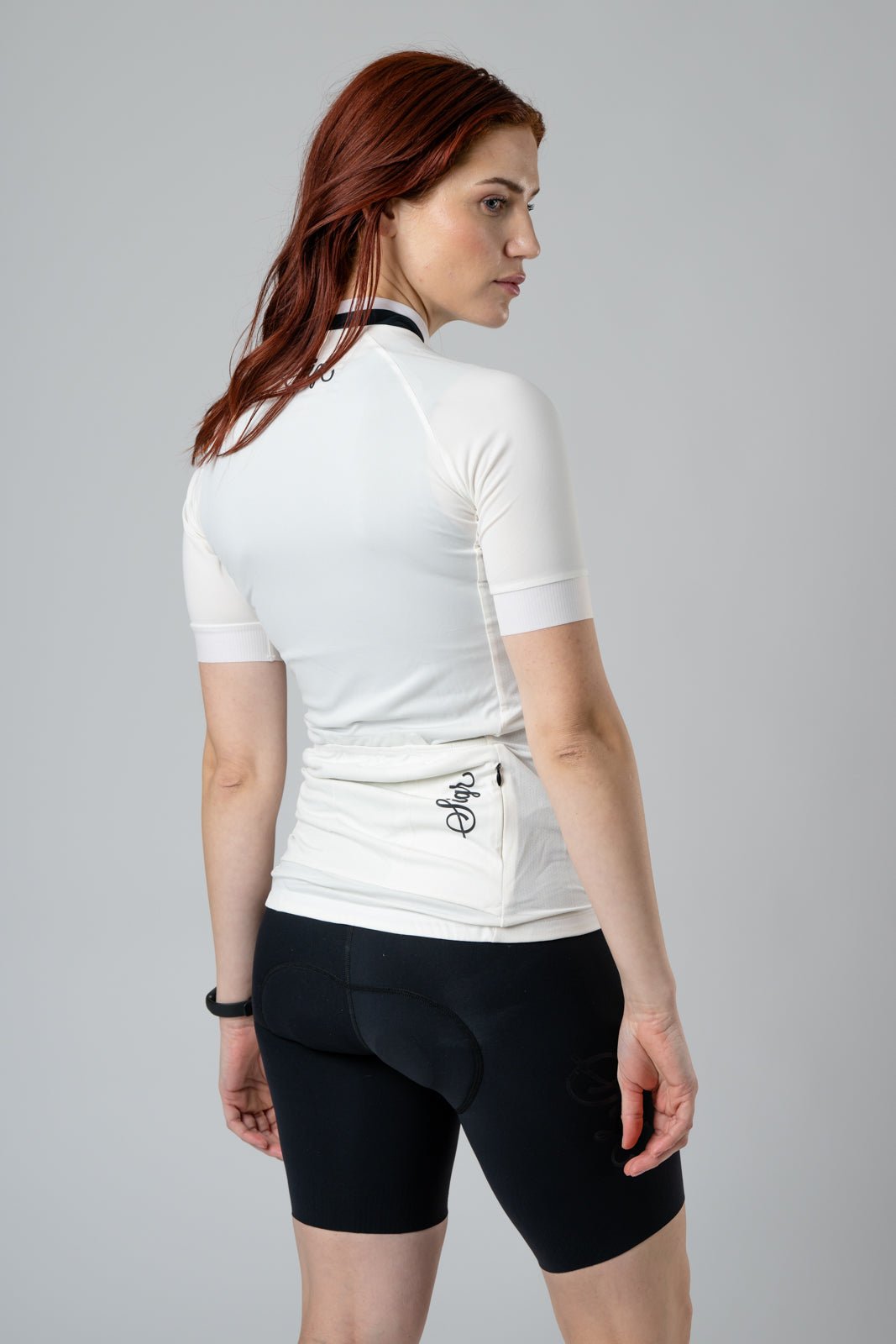 Hägg Women's White Cycling Jersey by Sigr Cycling Clothing