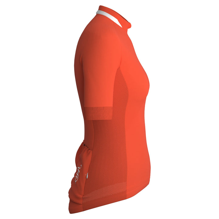 Havtorn Dawn Women's Orange Cycling Jersey by Sigr Cycling Clothing