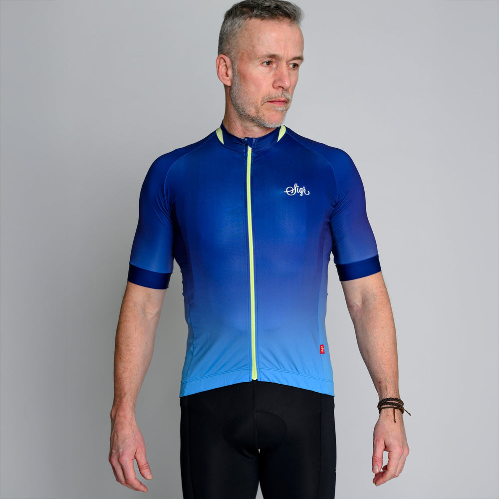 Himmel Men's Cycling Jersey by Sigr Cycling Clothing