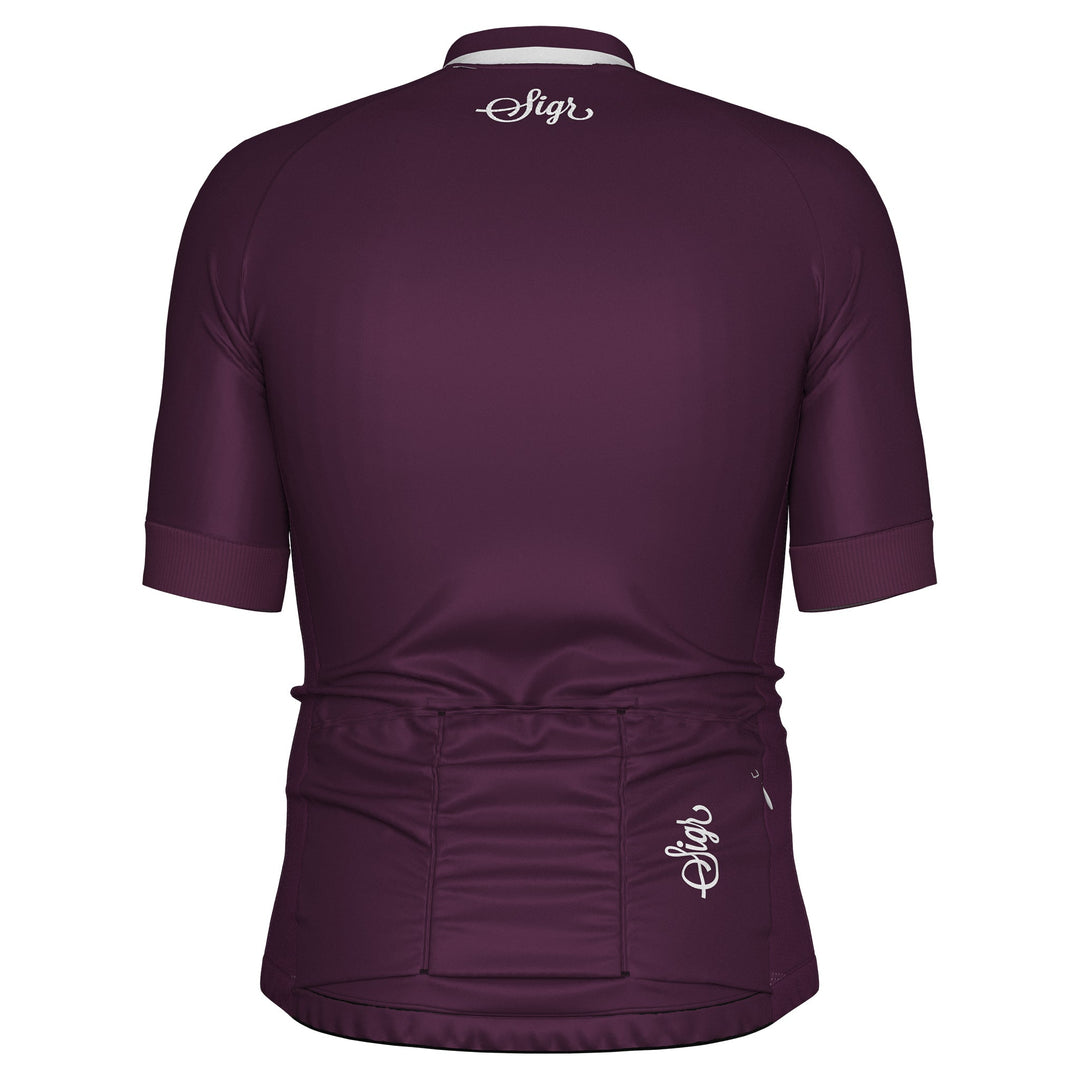 Lila Hortensia Men's Purple Cycling Jersey by Sigr Cycling Clothing