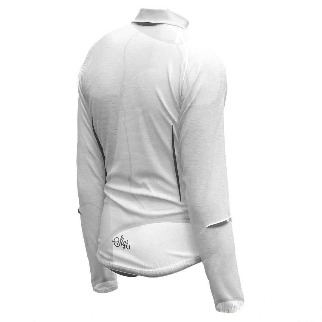 Näckrosleden Men's Translucent Ultra - Lightweight Cycling Wind/Rain Jacket by Sigr Cycling Clothing