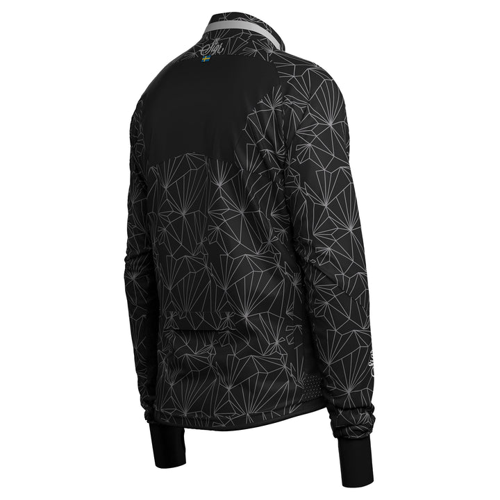 Norrsken Ice Men's Reflective Packable Wind Jacket by Sigr Cycling Clothing