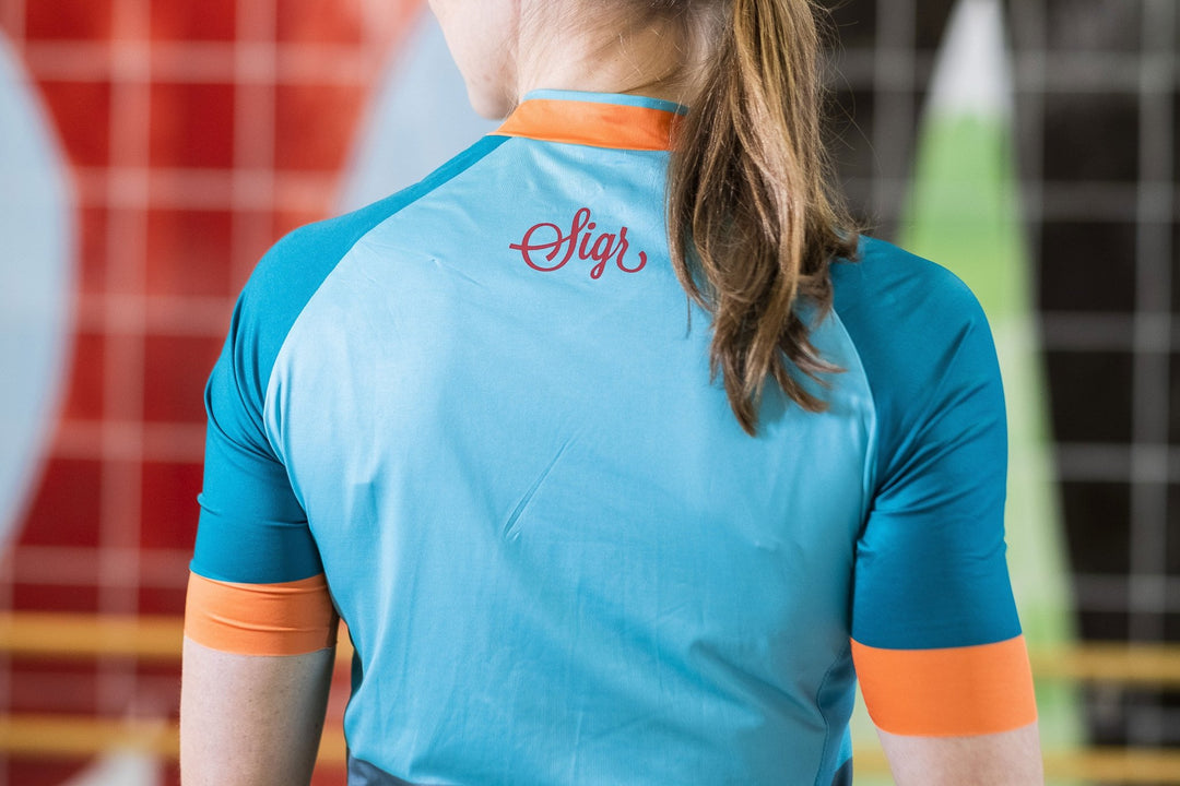 Ocean Recycle Dawn Women's Cycling Jersey by Sigr Cycling Clothing