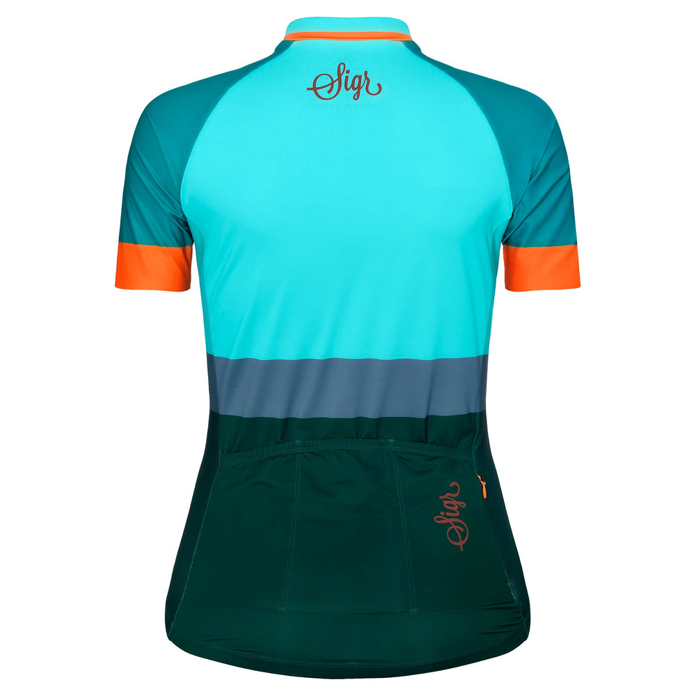 Ocean Recycle Dawn Women's Cycling Jersey by Sigr Cycling Clothing