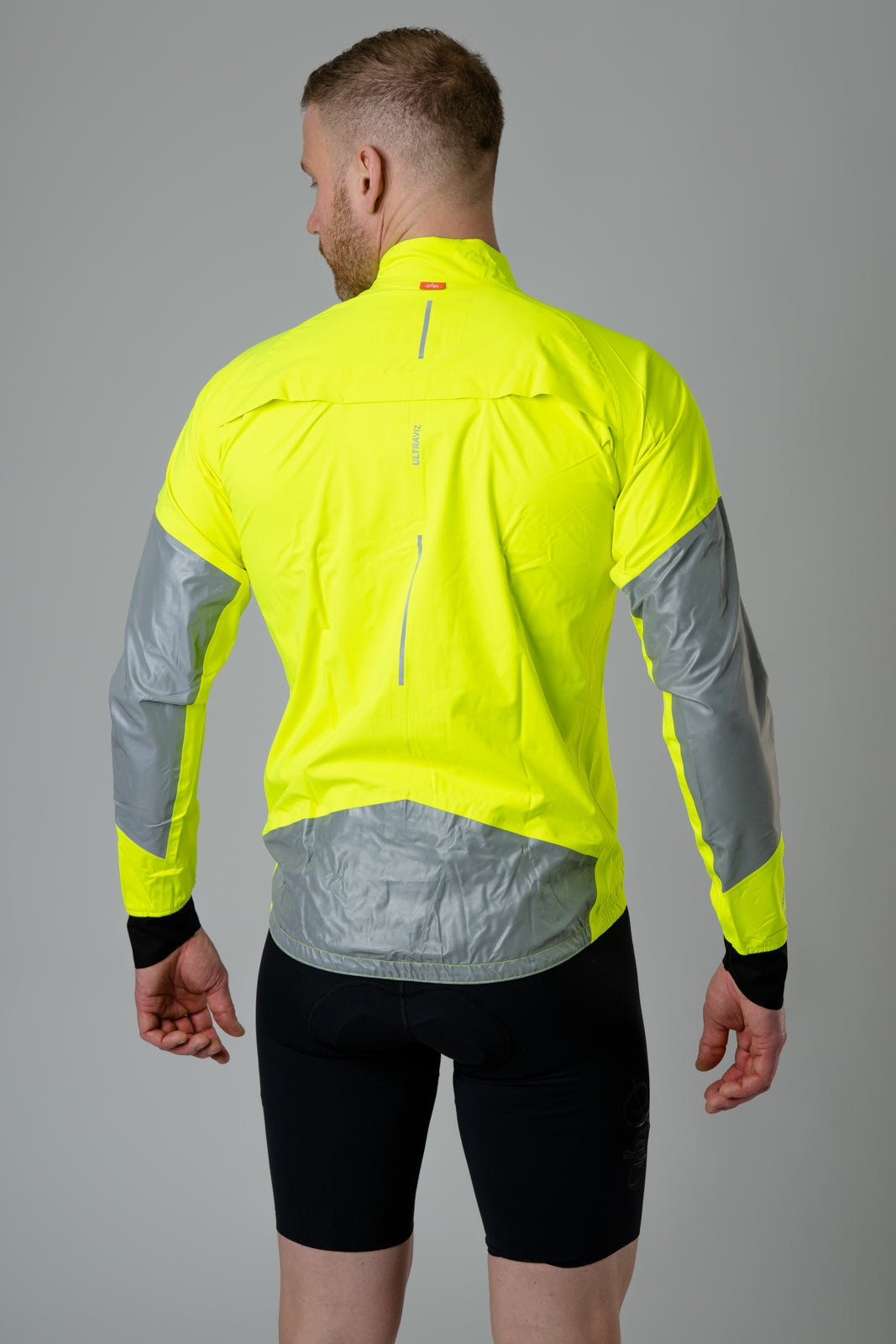 Östkusten Men's Cycling Rain Jacket: Waterproof, Breathable & High - Visibility Performance by Sigr Cycling Clothing