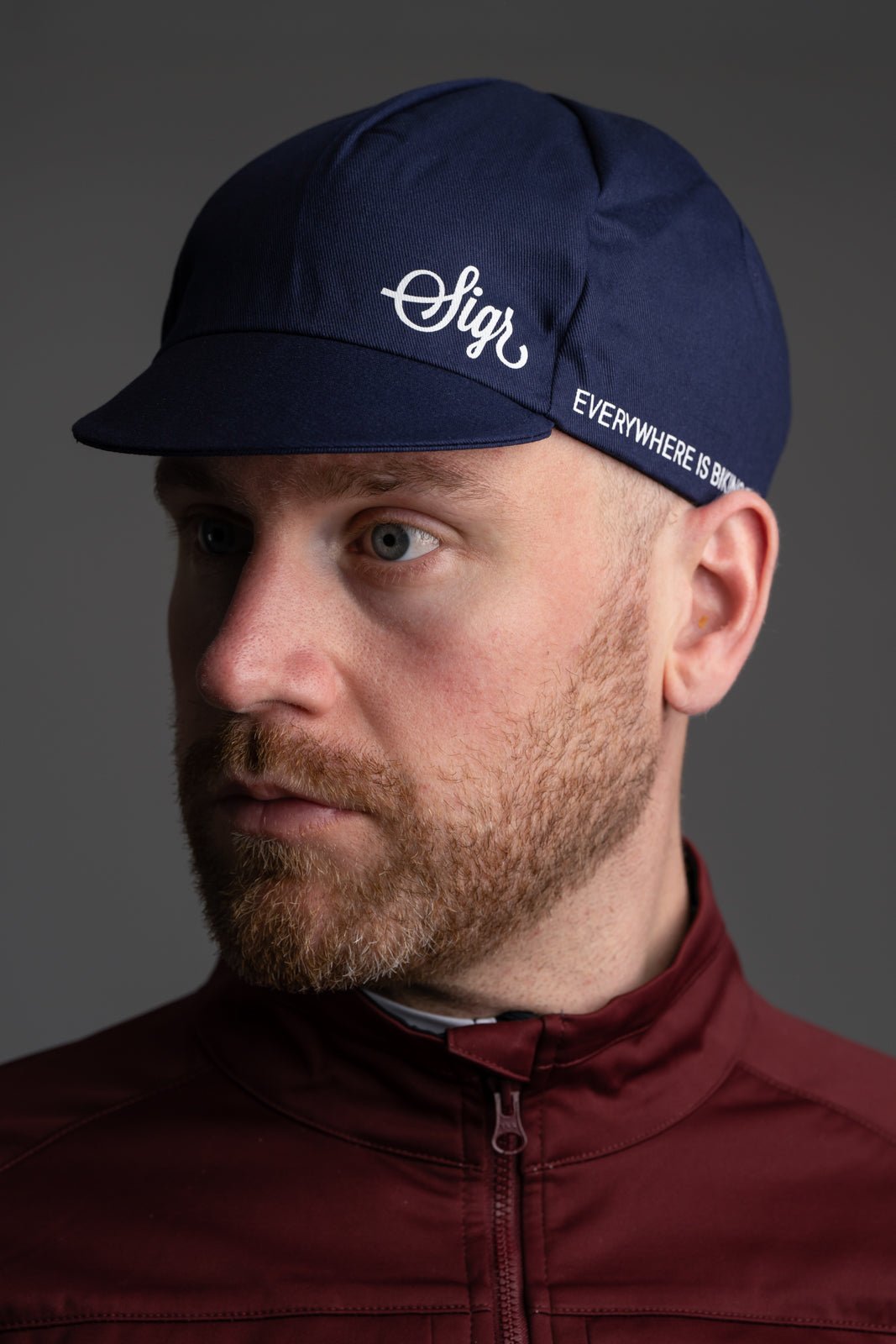 Pilfink Dark Blue Cycling Cap by Sigr Cycling Clothing