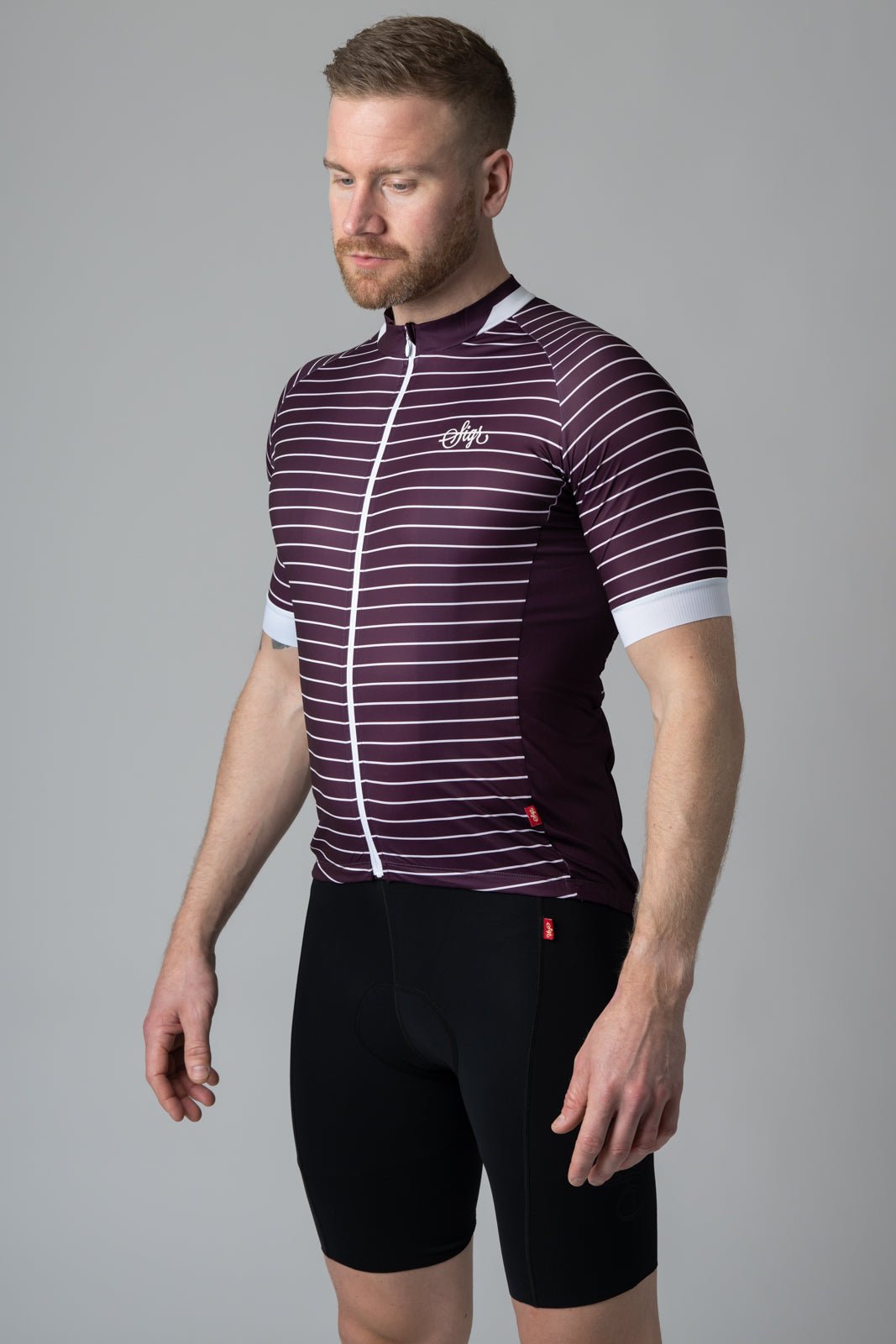 Purple Horizon Men's Cycling Jersey by Sigr Cycling Clothing