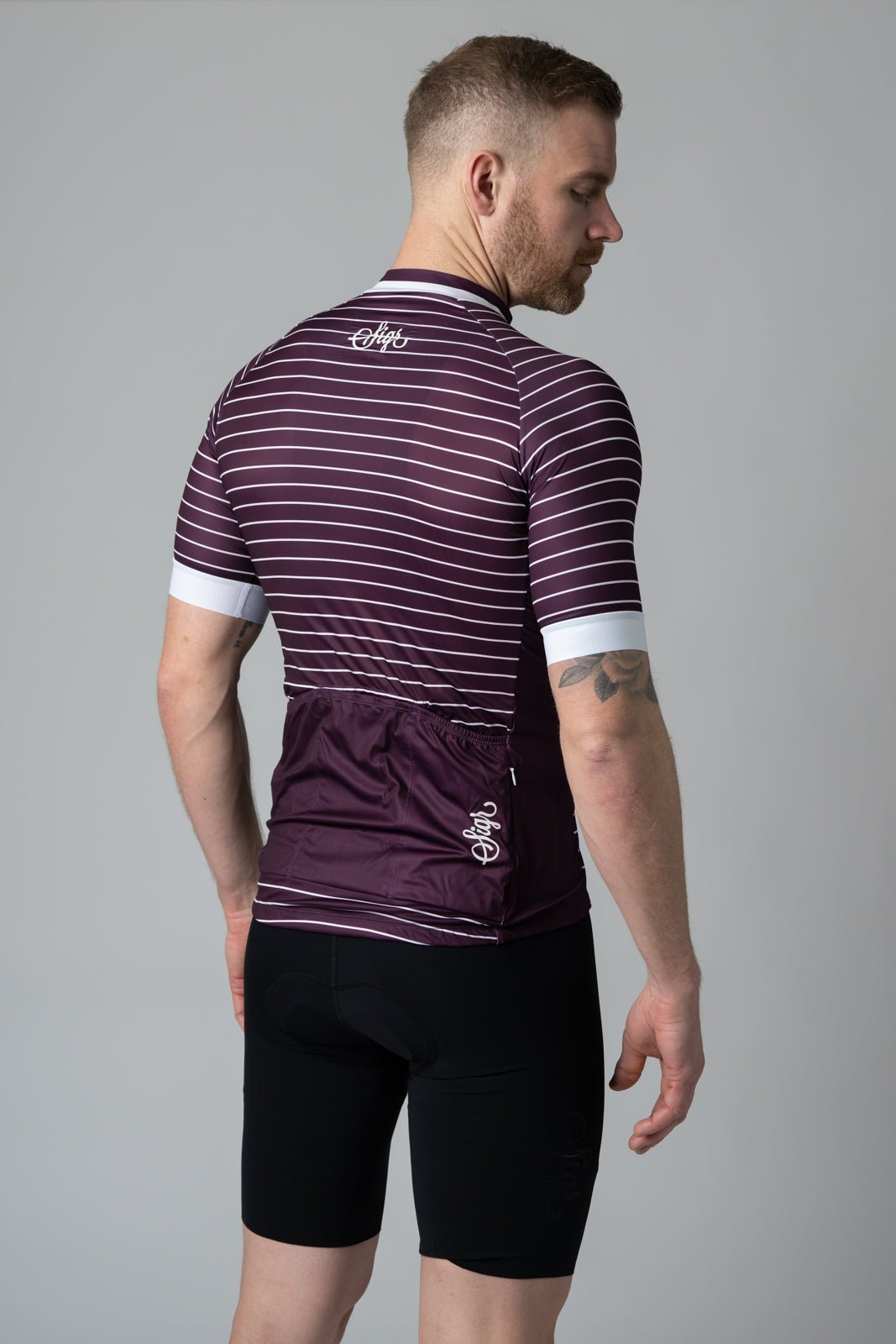 Purple Horizon Men's Cycling Jersey by Sigr Cycling Clothing