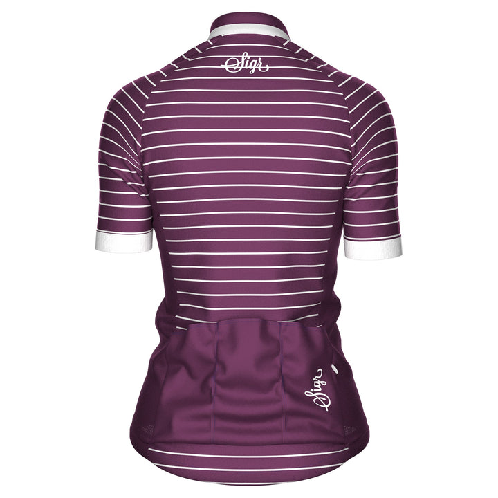 Purple Horizon Women's Cycling Jersey by Sigr Cycling Clothing