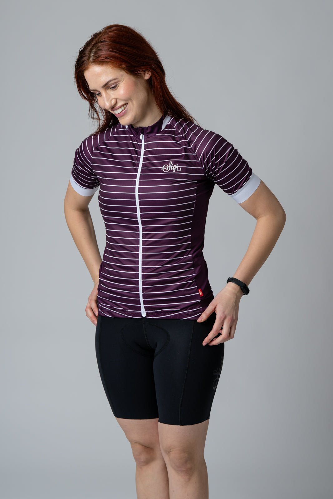 Purple Horizon Women's Cycling Jersey by Sigr Cycling Clothing