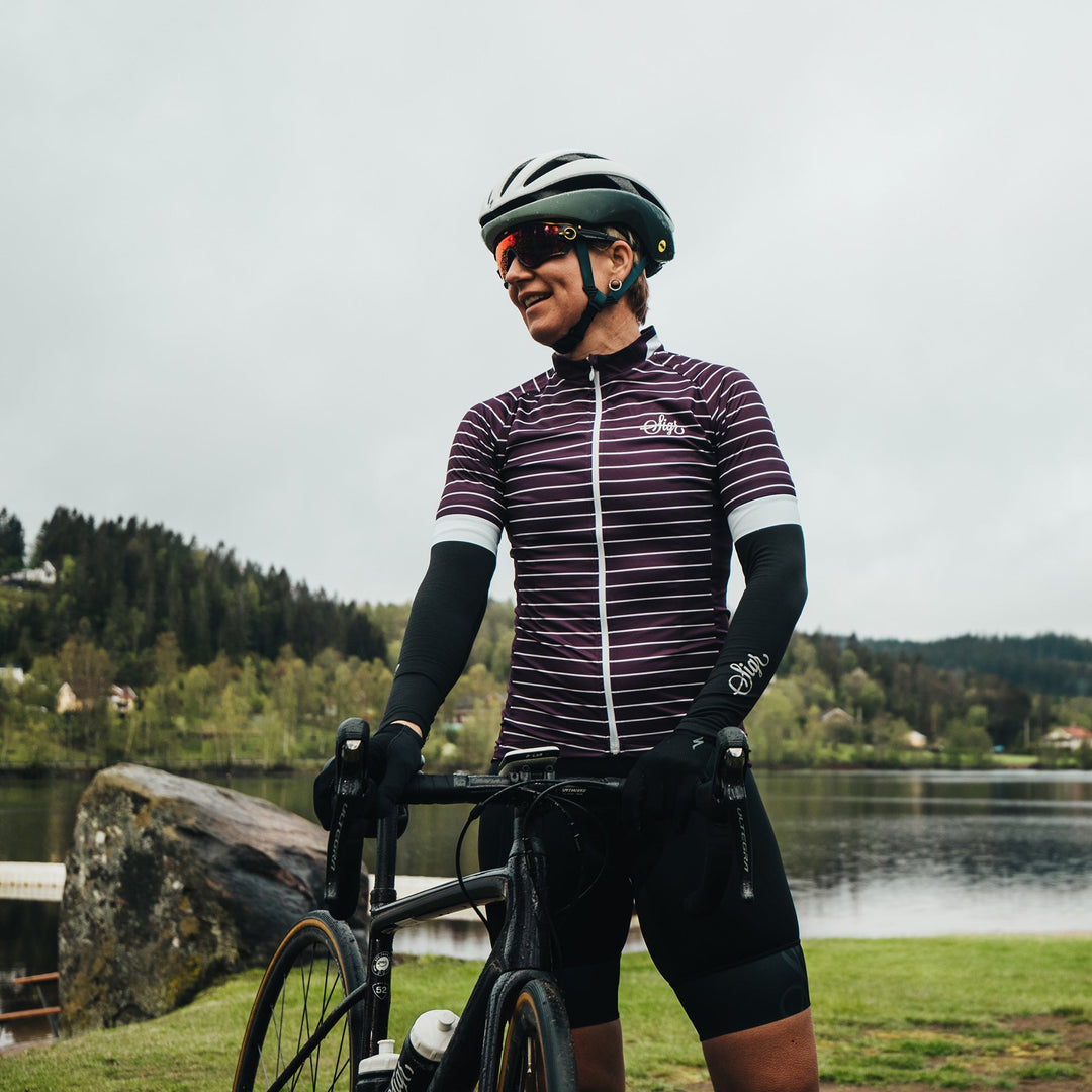 Sigr Purple Horizon Women's Cycling Jersey | Sigr