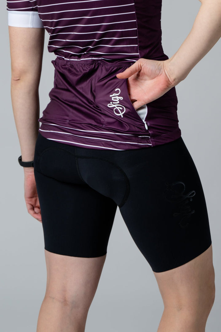 Purple Horizon Women's Cycling Jersey by Sigr Cycling Clothing