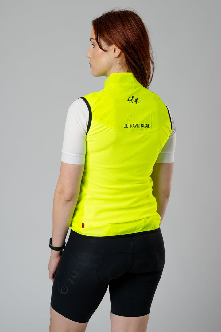 Siljan Ultraviz Dual Gilet Women's Reflective Hi - viz Gilet by Sigr Cycling Clothing