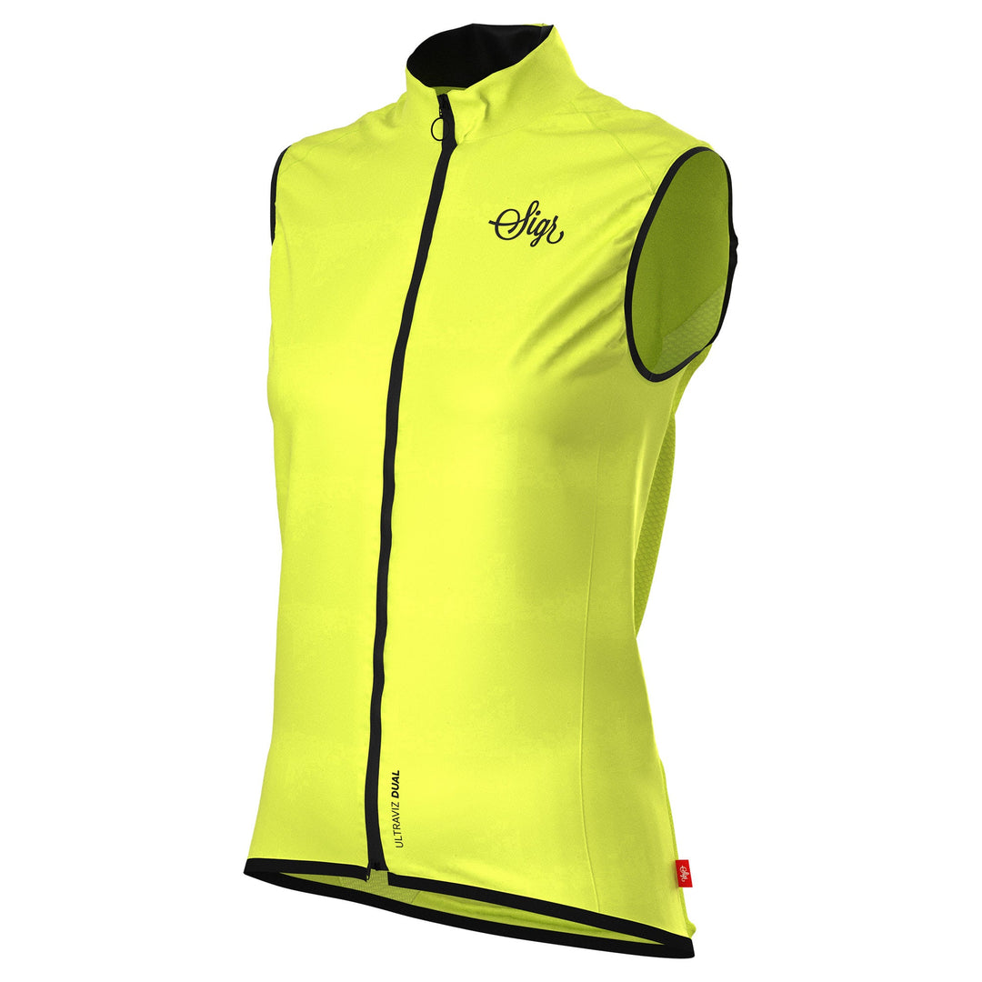 Siljan Ultraviz Dual Gilet Women's Reflective Hi - viz Gilet by Sigr Cycling Clothing