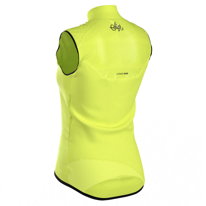 Siljan Ultraviz Dual Gilet Women's Reflective Hi - viz Gilet by Sigr Cycling Clothing