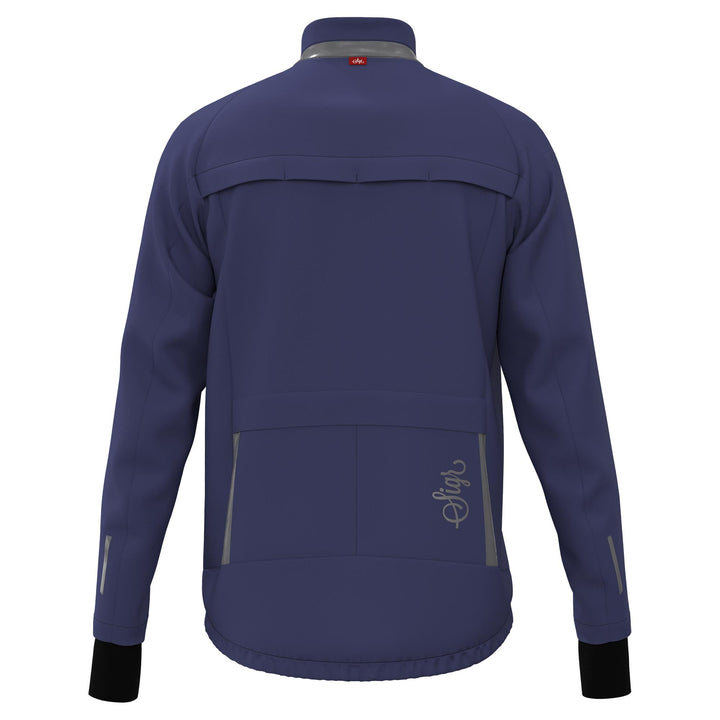 Sköld Men's Blue Shell Cycling Jacket by Sigr Cycling Clothing