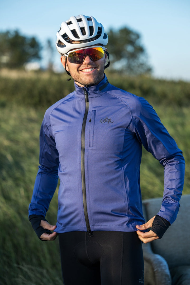 Sköld Men's Blue Shell Cycling Jacket