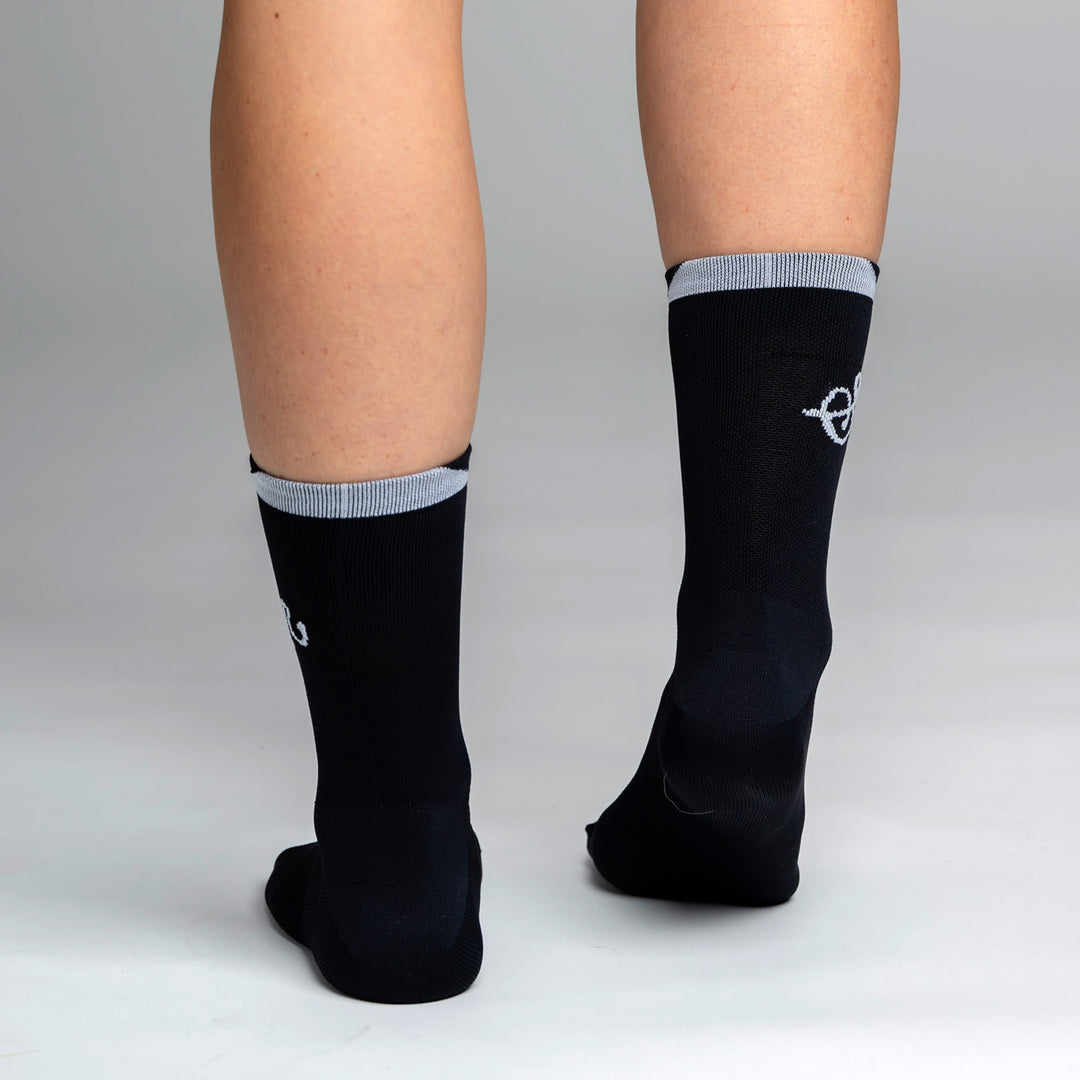 Snok Women's Black Cycling Socks by Sigr Cycling Clothing