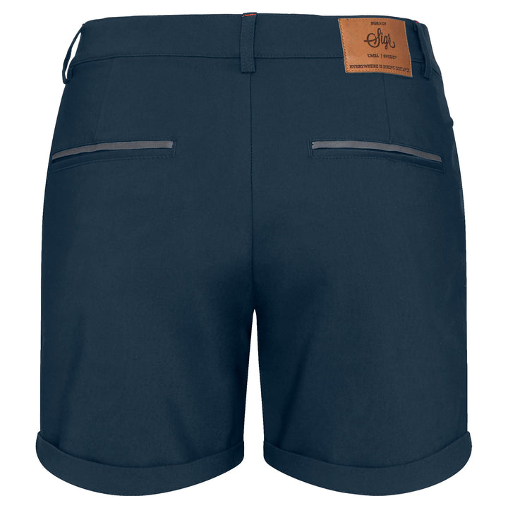 Strandvägen Women's Petrol Blue Cycling Chino Shorts by Sigr Cycling Clothing