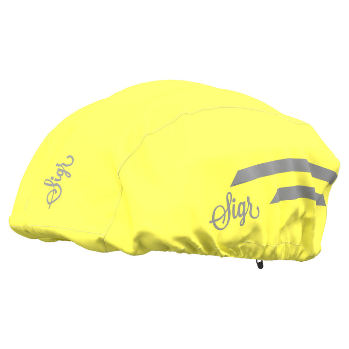 Tofsmes Hi - Viz & Reflective Cycling Helmet Cover Unisex by Sigr Cycling Clothing