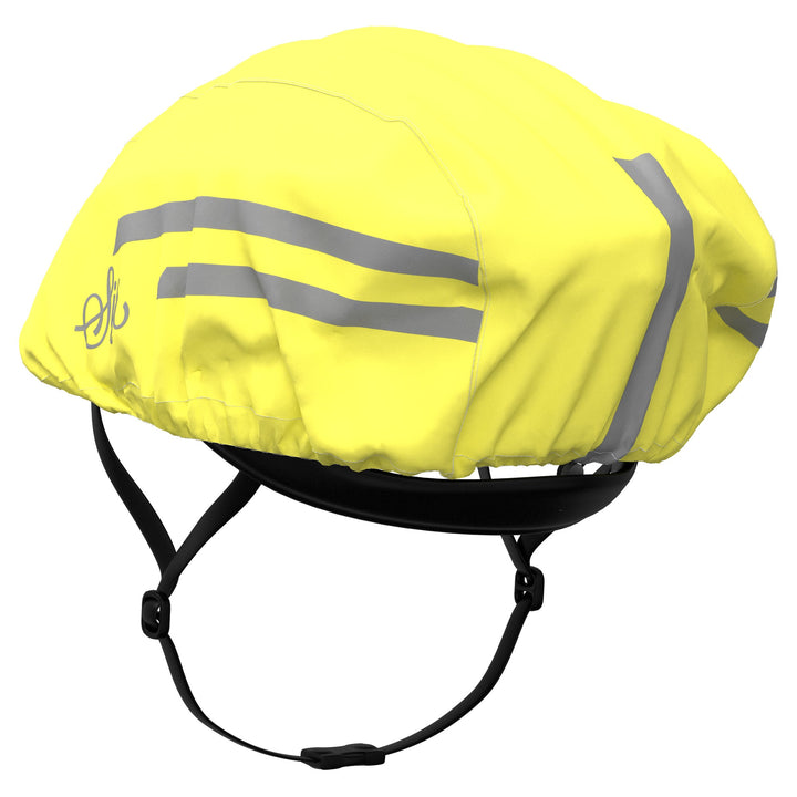 Tofsmes Hi - Viz & Reflective Cycling Helmet Cover Unisex by Sigr Cycling Clothing