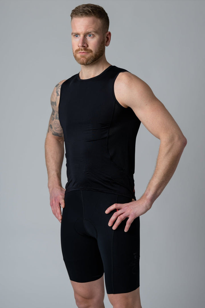 Varglav Men's Black Base Layer by Sigr Cycling Clothing