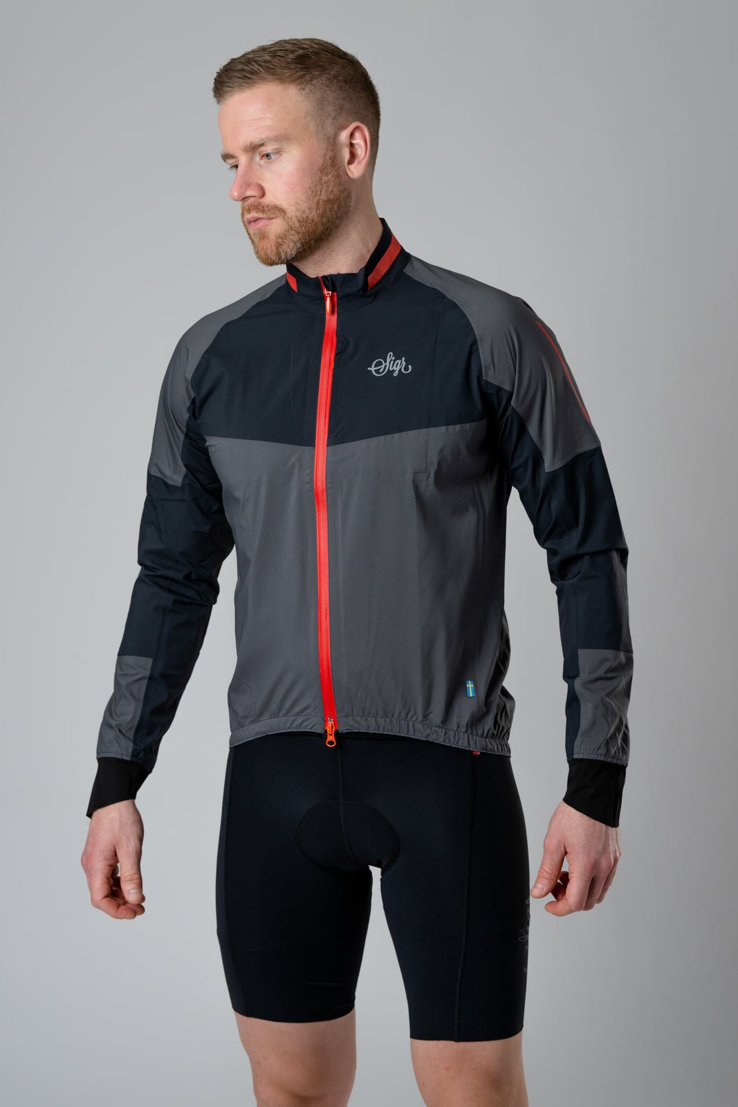 Västkusten Men's Cycling Rain Jacket: Waterproof, Breathable by Sigr Cycling Clothing