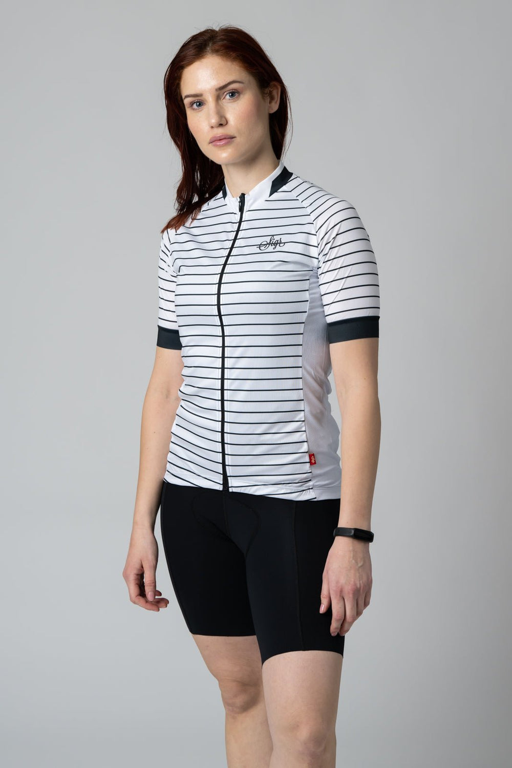 White Horizon Women's Cycling Jersey for Women by Sigr Cycling Clothing